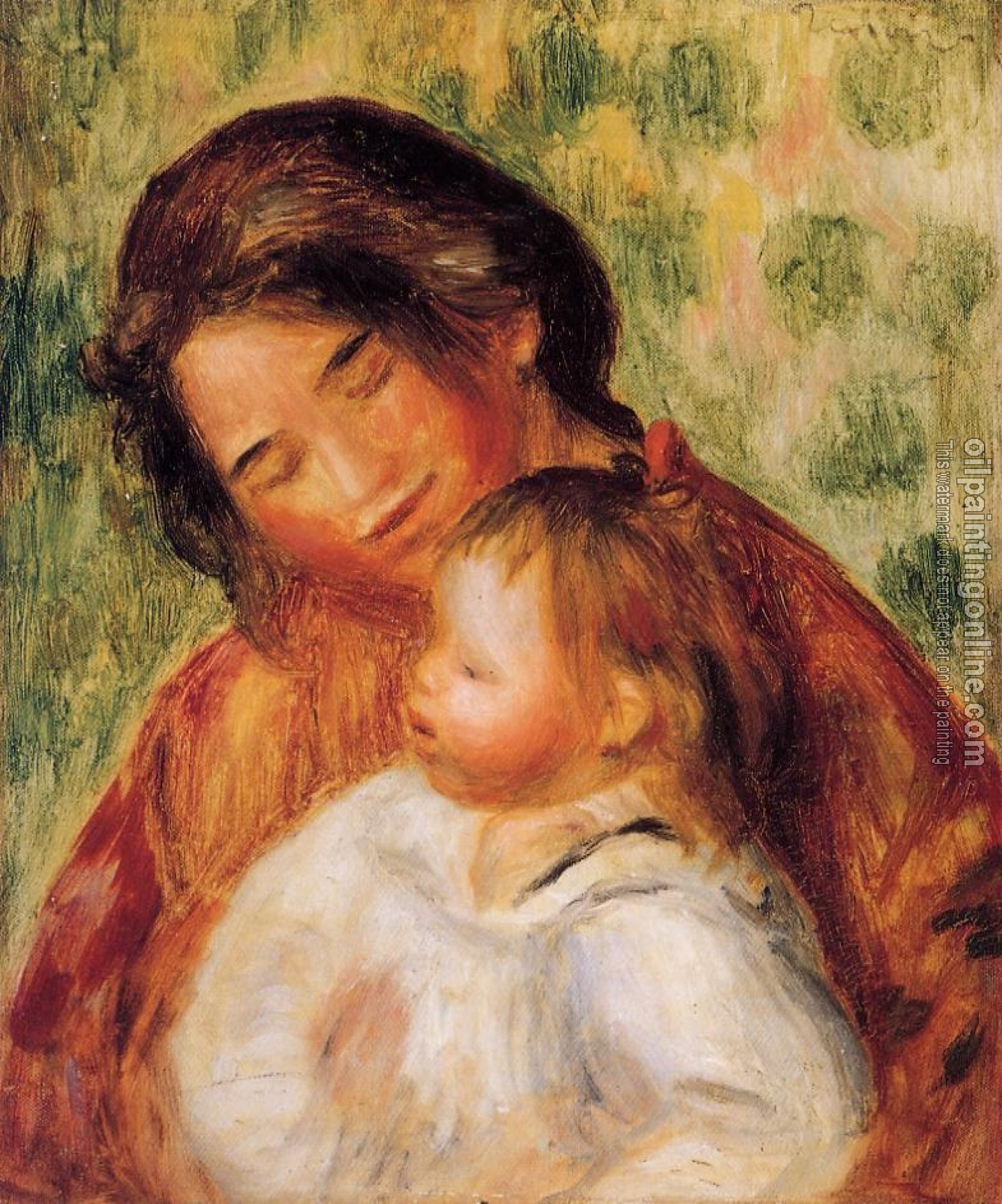 Renoir, Pierre Auguste - Woman and Child
